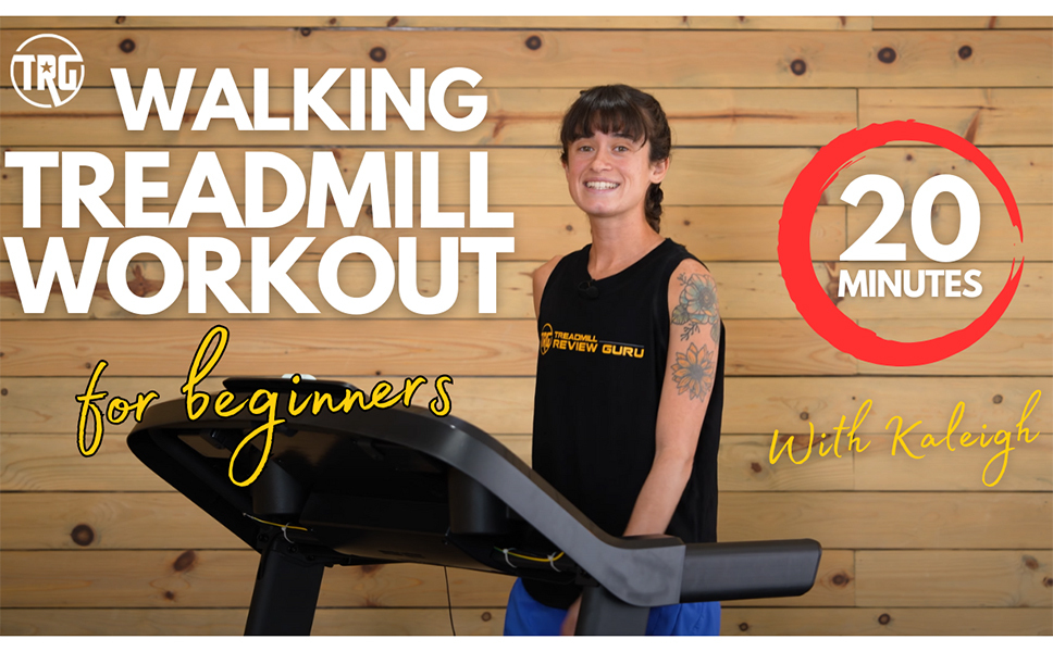 20 Minute Beginner Treadmill Workout - Walking