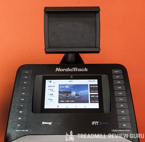 NordicTrack Freestride Trainer FS7i Tablet Holder