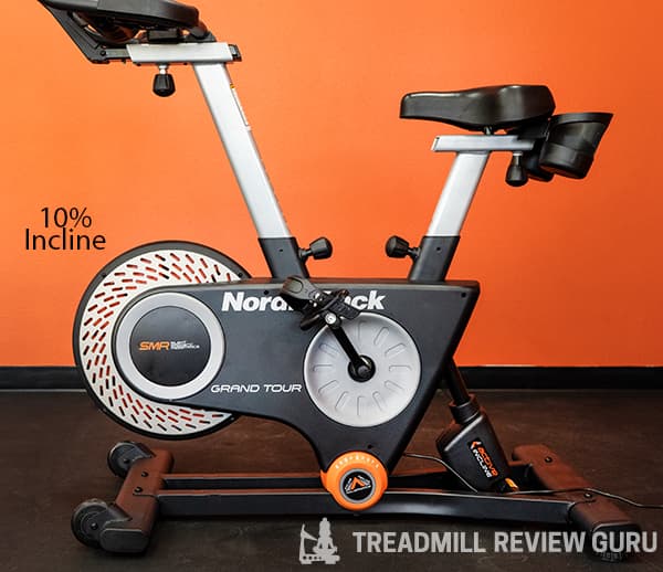 NordicTrack Grand Tour Exercise Bike Review Incline