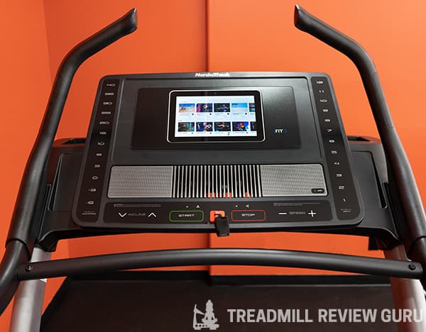 NordicTrack X11i Treadmill Console