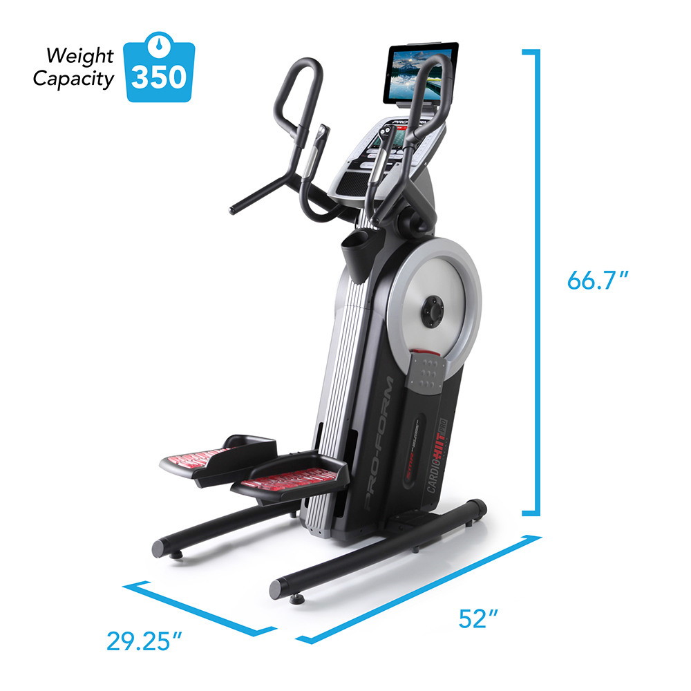 ProForm HIIT Trainer Pro Construction