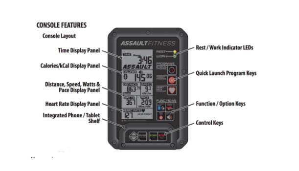 Assault Fitness AirRunner Control