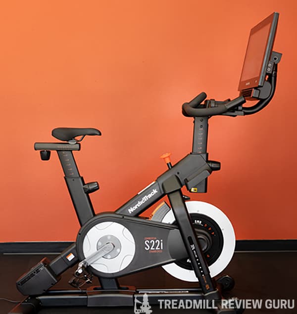 exercise bike with swivel seat