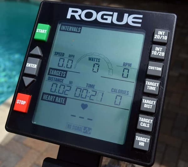 Rogue Echo Airbike console