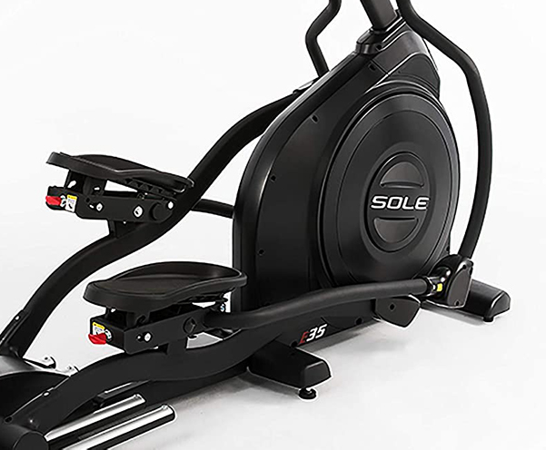 Sole E35 Elliptical pedals and flywheel