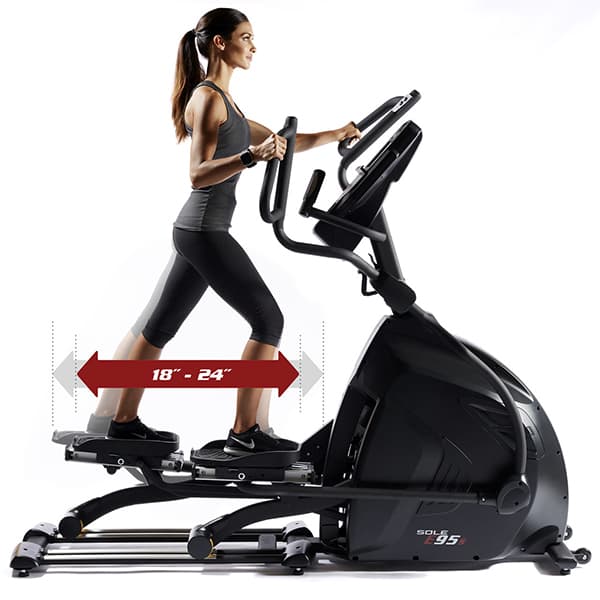Sole E95s stride length