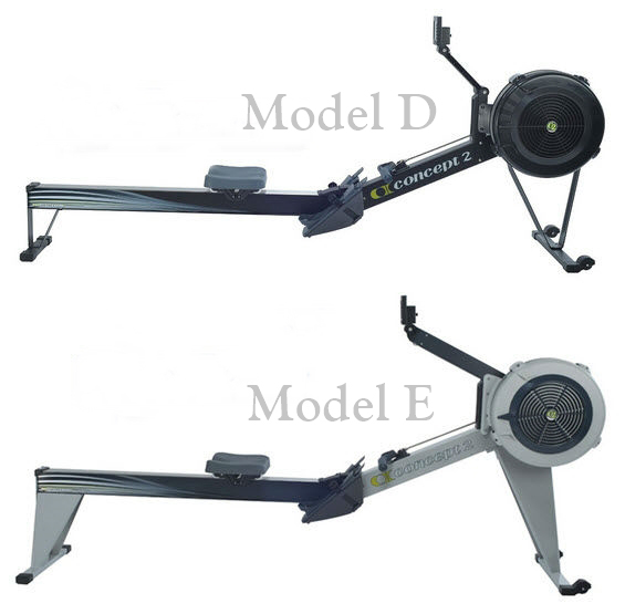 Concept2 Model E Frame Comparison