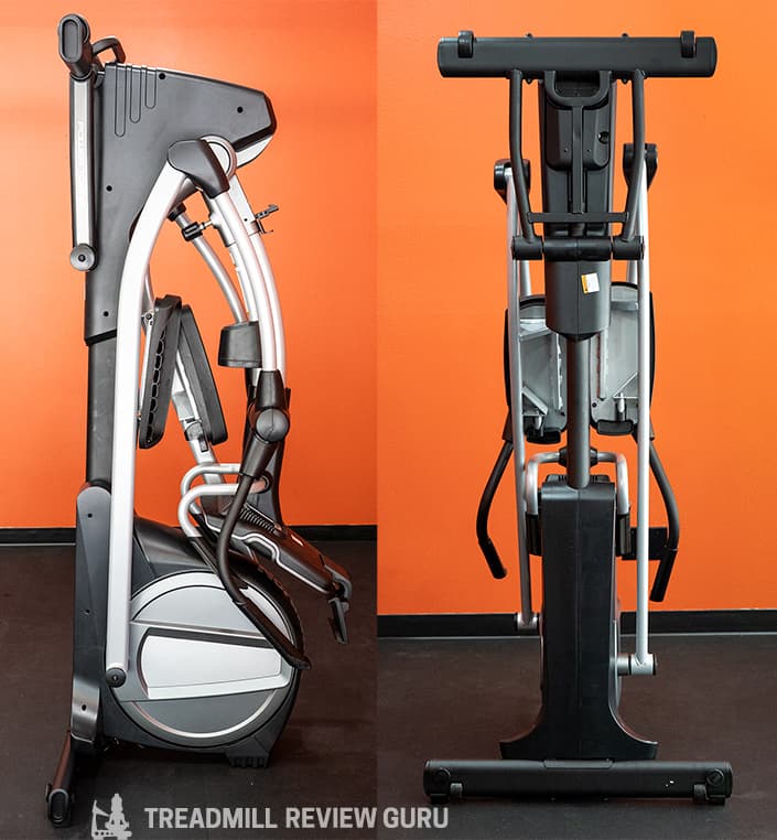 NordicTrack SE7i Elliptical folded upright 