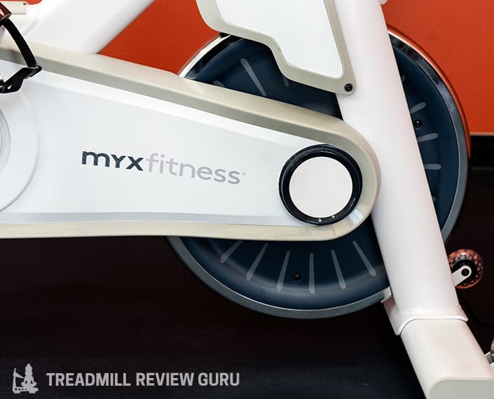 MYX Fitness Bike flywheel