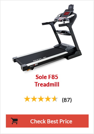 Sole F85 Treadmill Feature