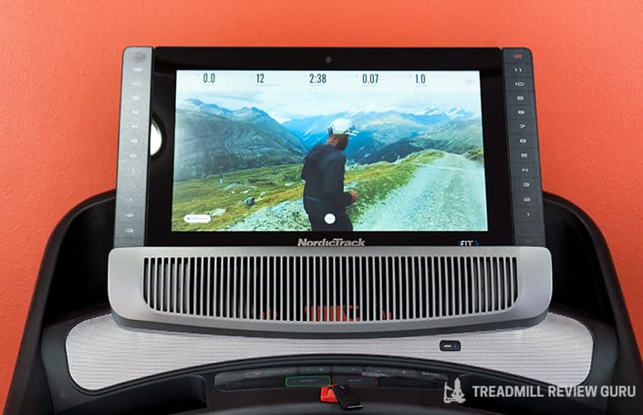 Nordictrack 2950 console and touchscreen