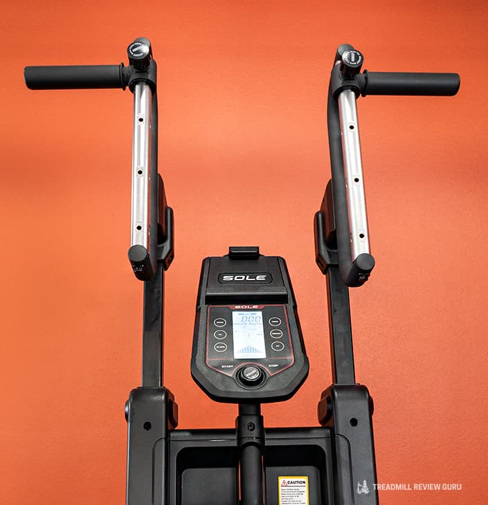 Sole Cardio Climber CC81 handles