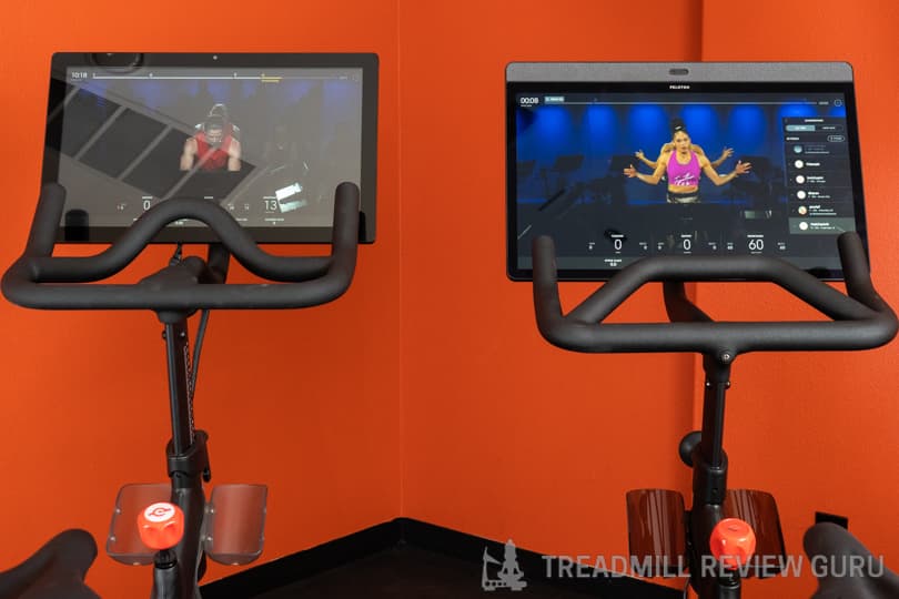 Peloton Bike+ Versus Original Peloton Bike Screens Comparison