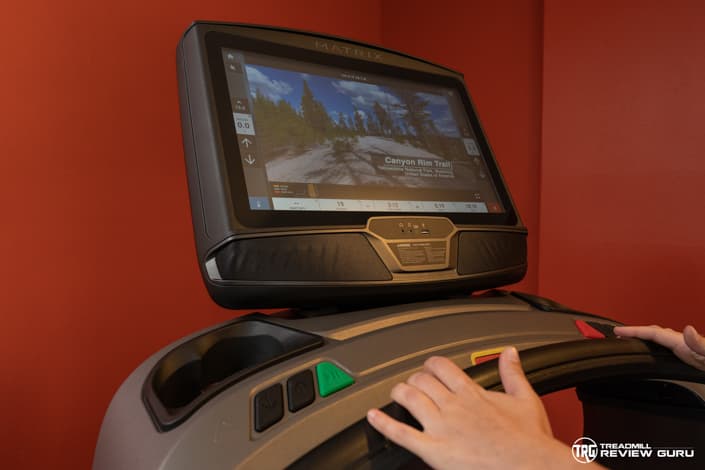 Matrix T75 Treadmill Review iFIT Content