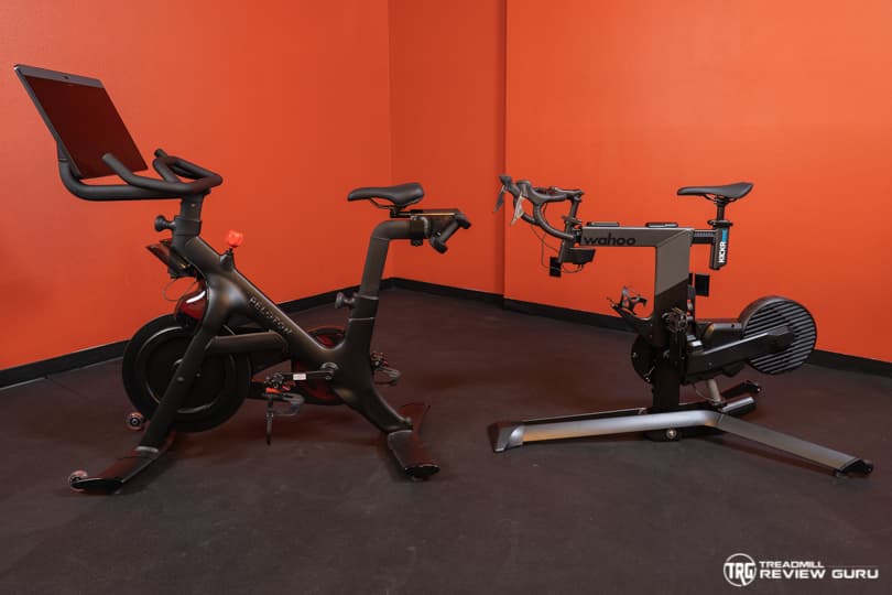 Peloton+ (Plus) vs Wahoo Kickr Exercise bike comparison review 2024