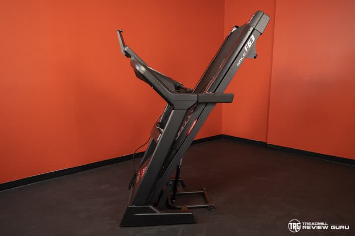 Sole F63 Treadmill Folded