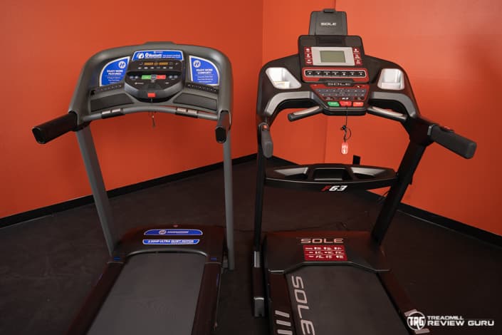 Sole F63 vs Horizon Treadmill Comparison