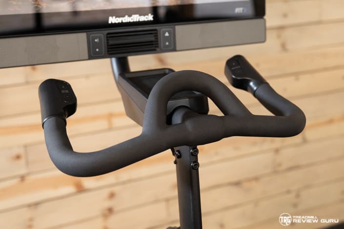 NordicTrack S27i Exercise Bike Review Handlebars