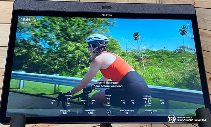 Peloton App Outdoor Ride