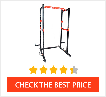 Best Budget Squat Rack: Sunny Health & Fitness Power Zone Strength Rack Power Cage