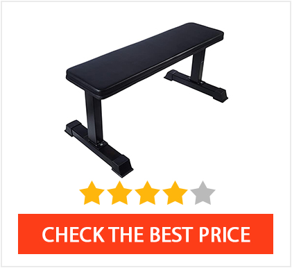 Best Cheap Weight Bench: Amazon Basics Flat Bench