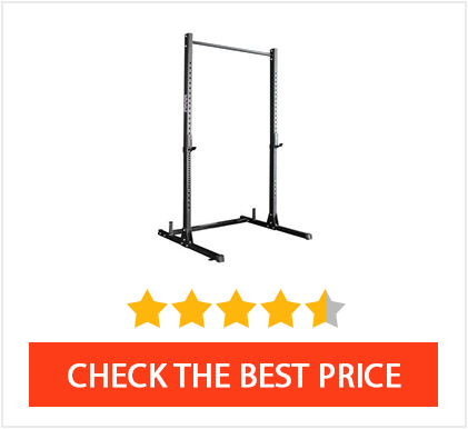 Best Squat Stand: Fringe Sport Squat Rack with Pull-up Bar