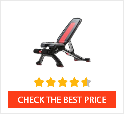 Best Workout Bench For Home: BowFlex 5.1S Stowable Bench