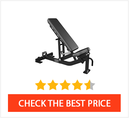 Best High-End Weight Bench: Life Fitness Hammer Strength Home Multi-Adjustable Bench