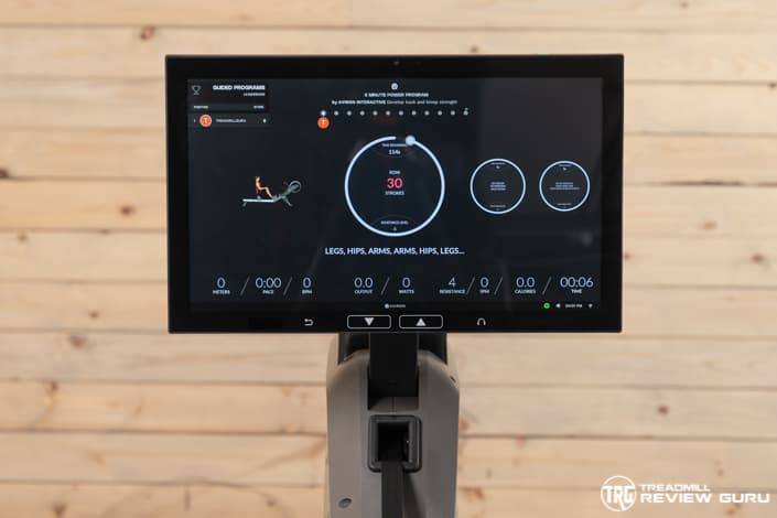 Aviron Rower Guided Program
