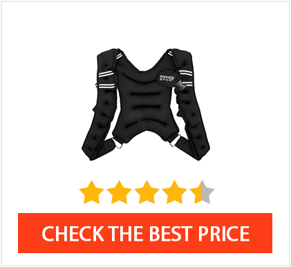 Best Weighted Vest For Walking: Fringe Sport WodMaster 20 lb Weight Vest