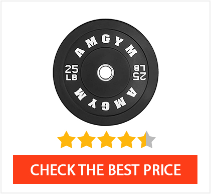 Best Budget Bumper Plates: AMGYM LB Bumper Plates