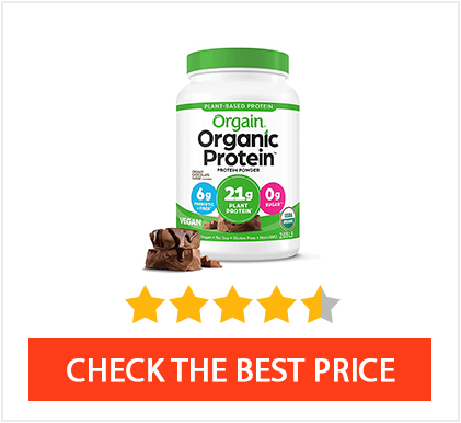 Best Plant-Based Protein Orgain Organic Protein