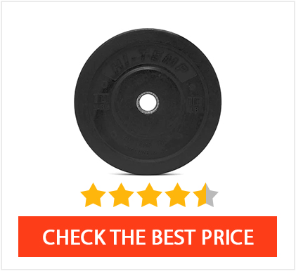 Best Crumb Rubber Bumper Plates: Fringe Sport Hi-Temp Bumper Plates