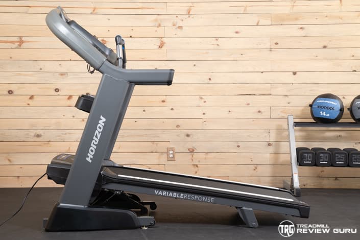 Horizon 7.8 AT Treadmill Deck Inclined