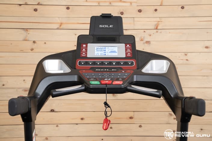 Sole F63 Treadmill Console