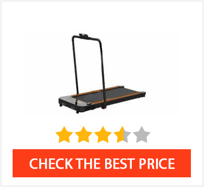 Best For Home Use: Urevo 2-In-1 Under Desk Treadmill