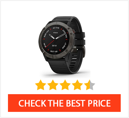 Best Fitness Tracker: Garmin Fenix 6x Sapphire