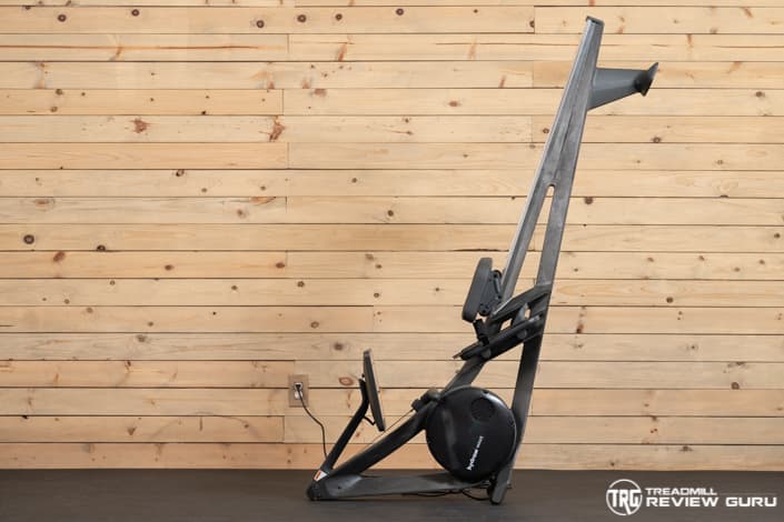 Hydrow Wave Rower Stored Upright
