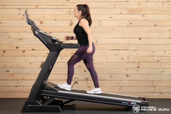 Sole F85 Treadmill Sydney Inclined
