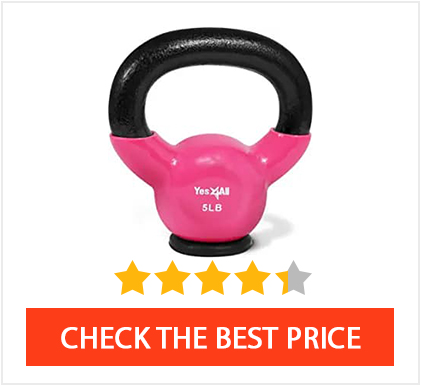 Best Budget Kettlebell: Yes4All Vinyl Coated Kettlebell