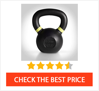 Best Kettlebell For Home Use: Tru Grit Fitness Cast Iron Kettlebells