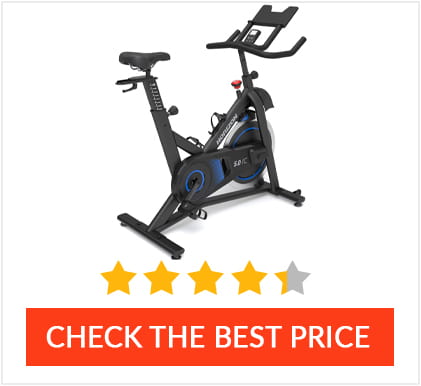 Horizon 5.0 IC Indoor Cycle Review Star Rating Graphic