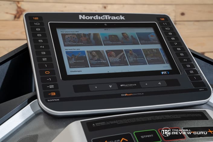 NordicTrack EXP 14i Console iFit Classes