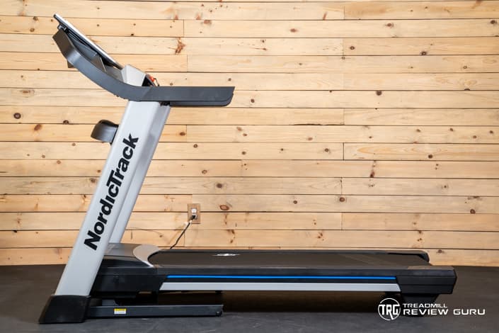 NordicTrack EXP 14i Side Profile