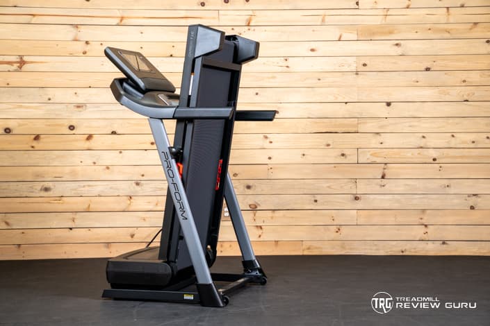 ProForm Carbon T10 Treadmill - Folded Up