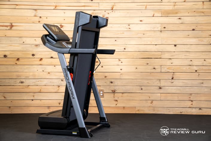 ProForm Carbon T7 Treadmill - Folded Up