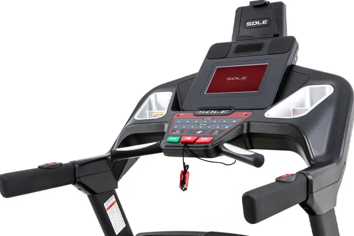 Sole TT8 Treadmill Console Side View