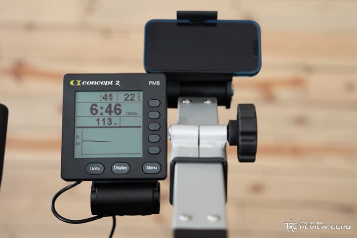 Concept2 BikeERG PM5 Monitor and Device 