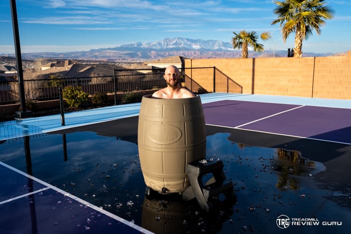 Ice Barrel Matthew In Barrel