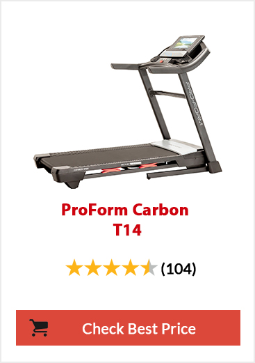 ProForm Carbon T14 Best Compact Treadmill Feature